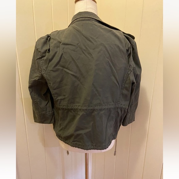 Massimo Size 12 Cargo 3/4 Sleeve Jacket great for spring. - Picture 3 of 3